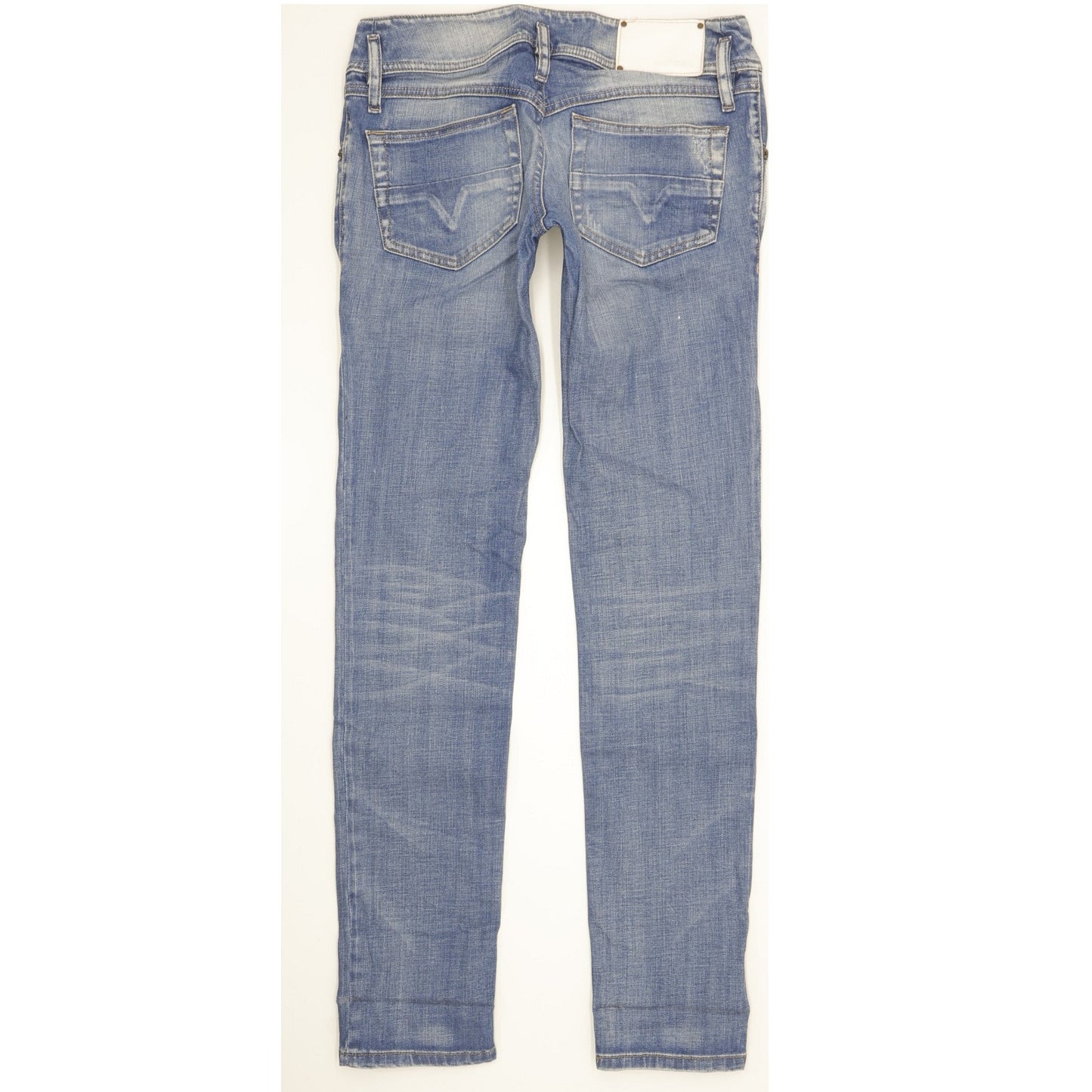 Diesel Matic Women Blue Tapered Slim Stretch Jeans W27 L32