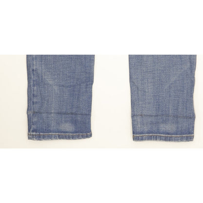 Diesel Matic Women Blue Tapered Slim Stretch Jeans W27 L32