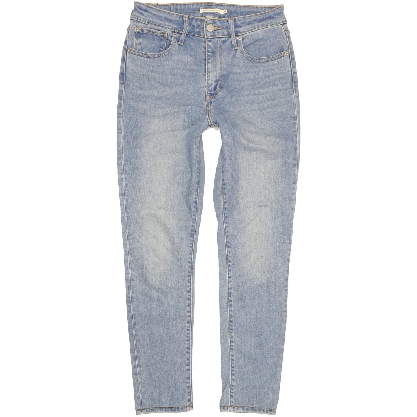 Levi's 721 Women Blue Skinny Slim Stretch Jeans W29 L27