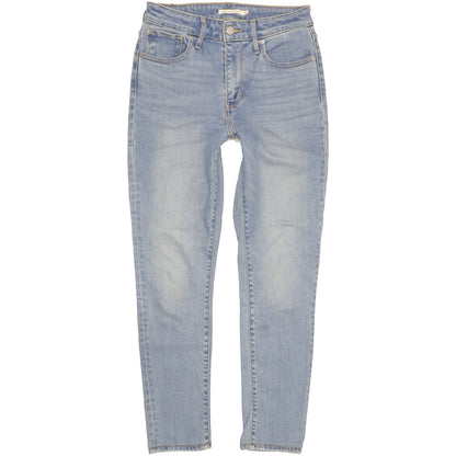 Levi's 721 Women Blue Skinny Slim Stretch Jeans W29 L27