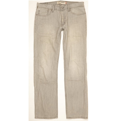 Levi's 514 Men Grey Straight Slim Jeans W33 L34