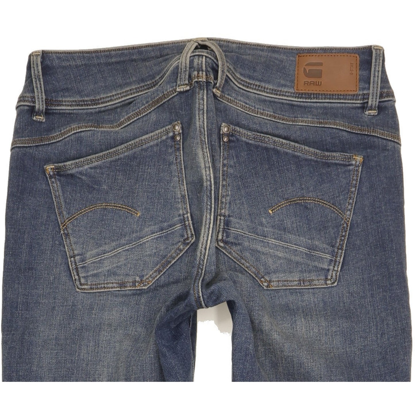 G-Star Lynn Women Blue Skinny Slim Stretch Jeans W30 L30