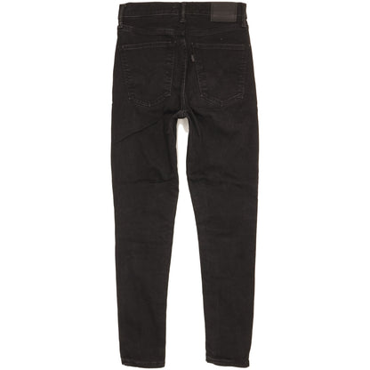 Levi's Mile Black Skinny Slim Stretch Jeans High Waisted W28 L27