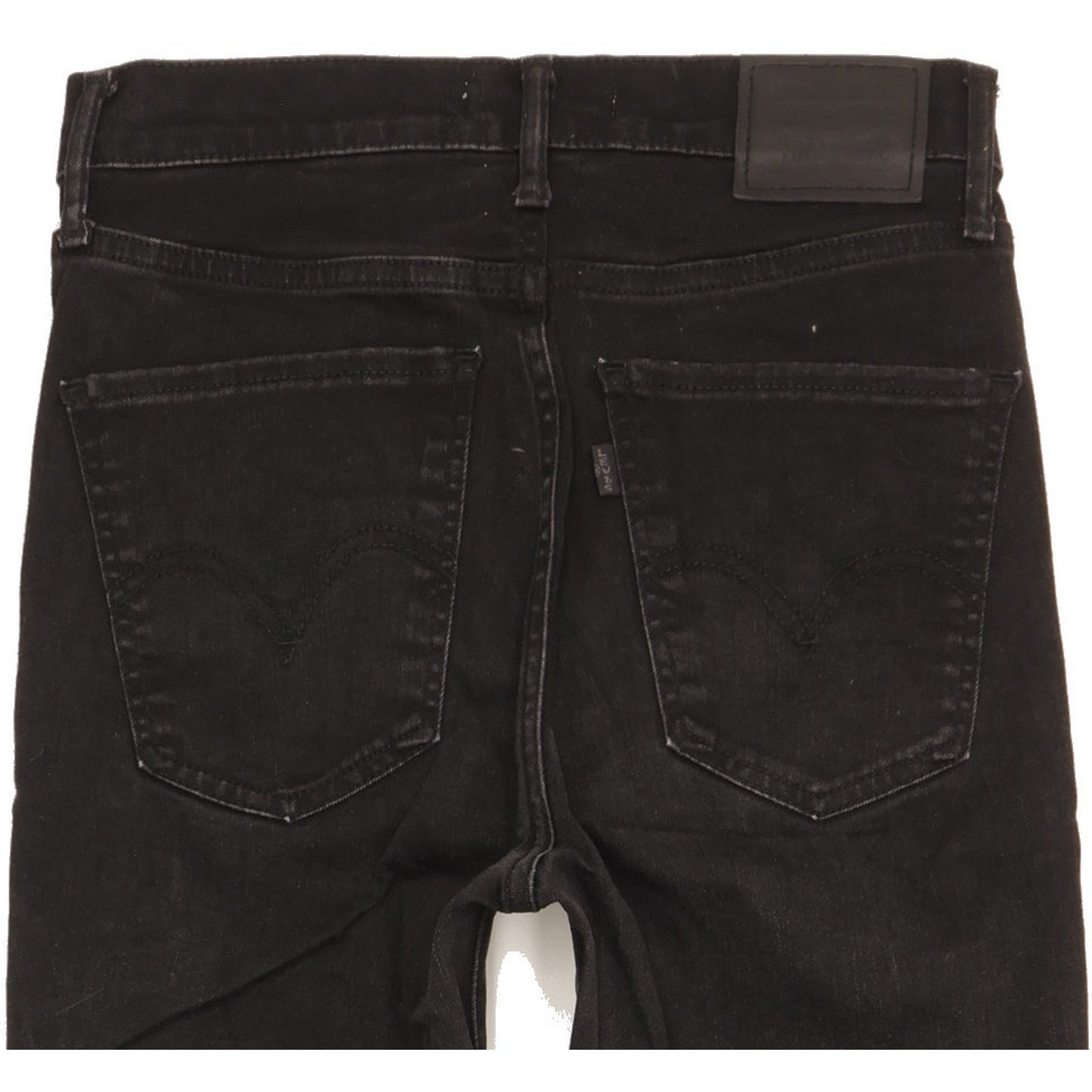 Levi's Mile Black Skinny Slim Stretch Jeans High Waisted W28 L27