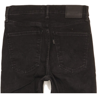 Levi's Mile Black Skinny Slim Stretch Jeans High Waisted W28 L27