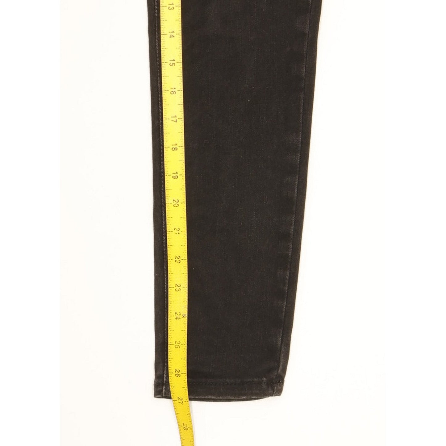 Levi's Mile Black Skinny Slim Stretch Jeans High Waisted W28 L27