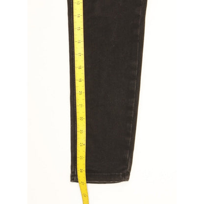 Levi's Mile Black Skinny Slim Stretch Jeans High Waisted W28 L27