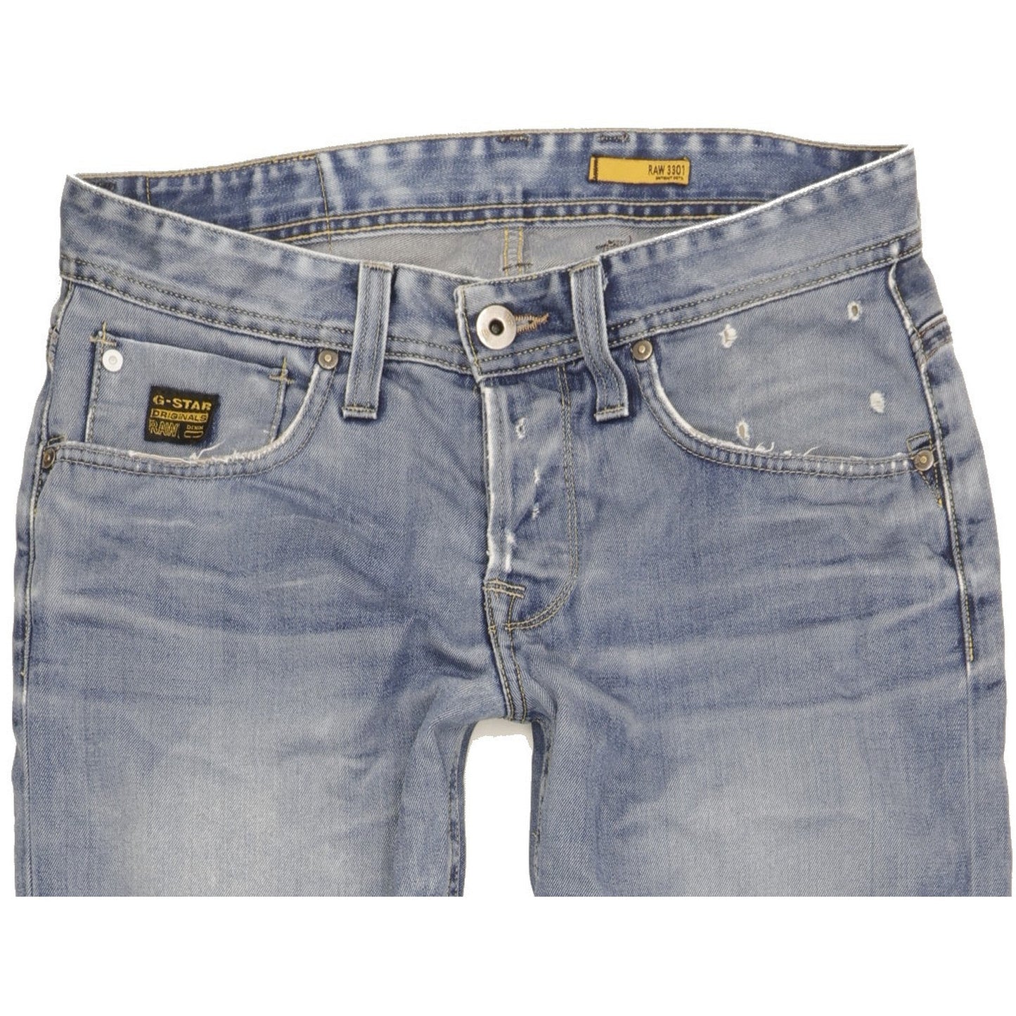 G-Star Porter Men Blue Straight Regular Jeans W31 L32