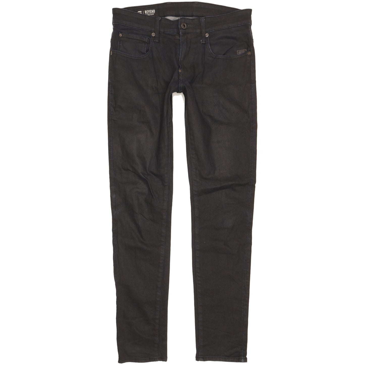 G-Star Revend Men Navy Straight Slim Stretch Jeans W31 L31