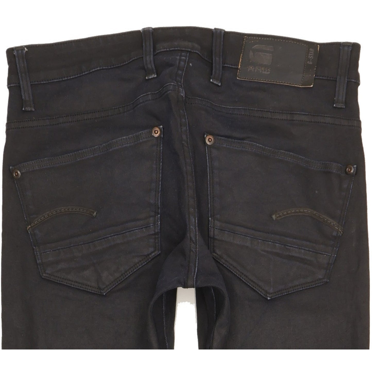 G-Star Revend Men Navy Straight Slim Stretch Jeans W31 L31