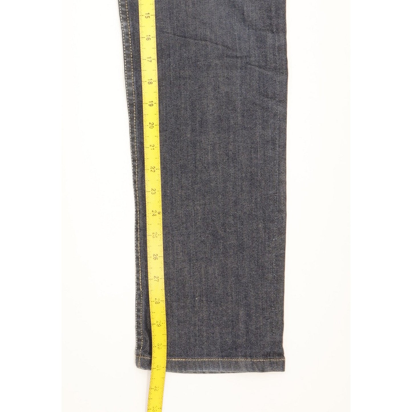 Mustang Men Blue Straight Slim Stretch Jeans W32 L31