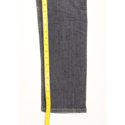 Mustang Men Blue Straight Slim Stretch Jeans W32 L31
