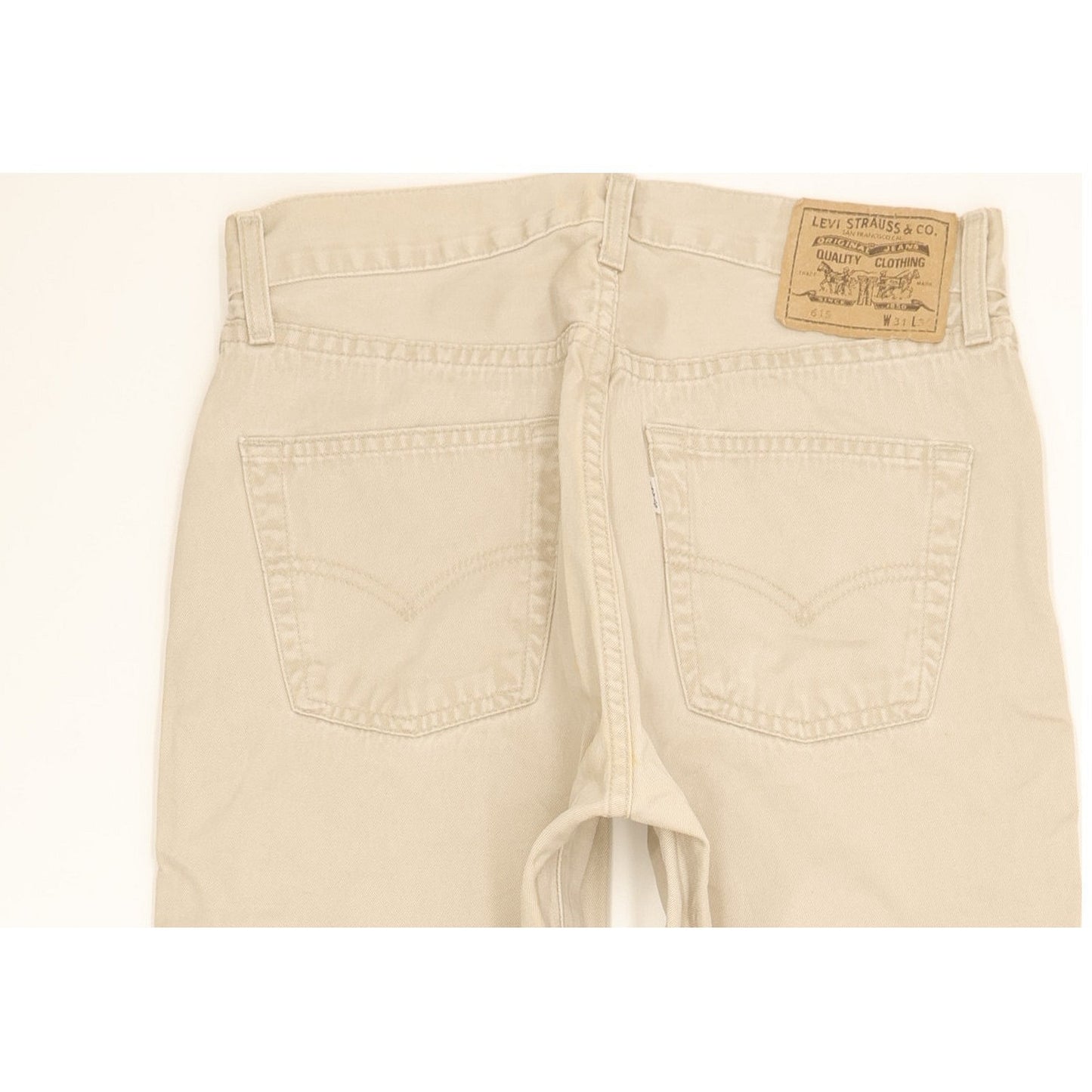 Levi's 615 Men Beige Straight Regular Jeans W31 L28