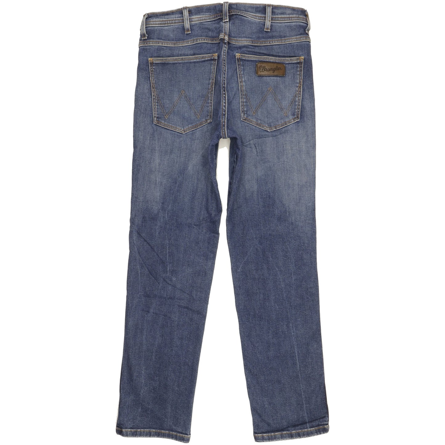 Wrangler Arizona Men Blue Straight Regular Stretch Jeans W32 L30