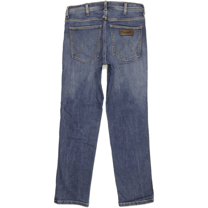 Wrangler Arizona Men Blue Straight Regular Stretch Jeans W32 L30