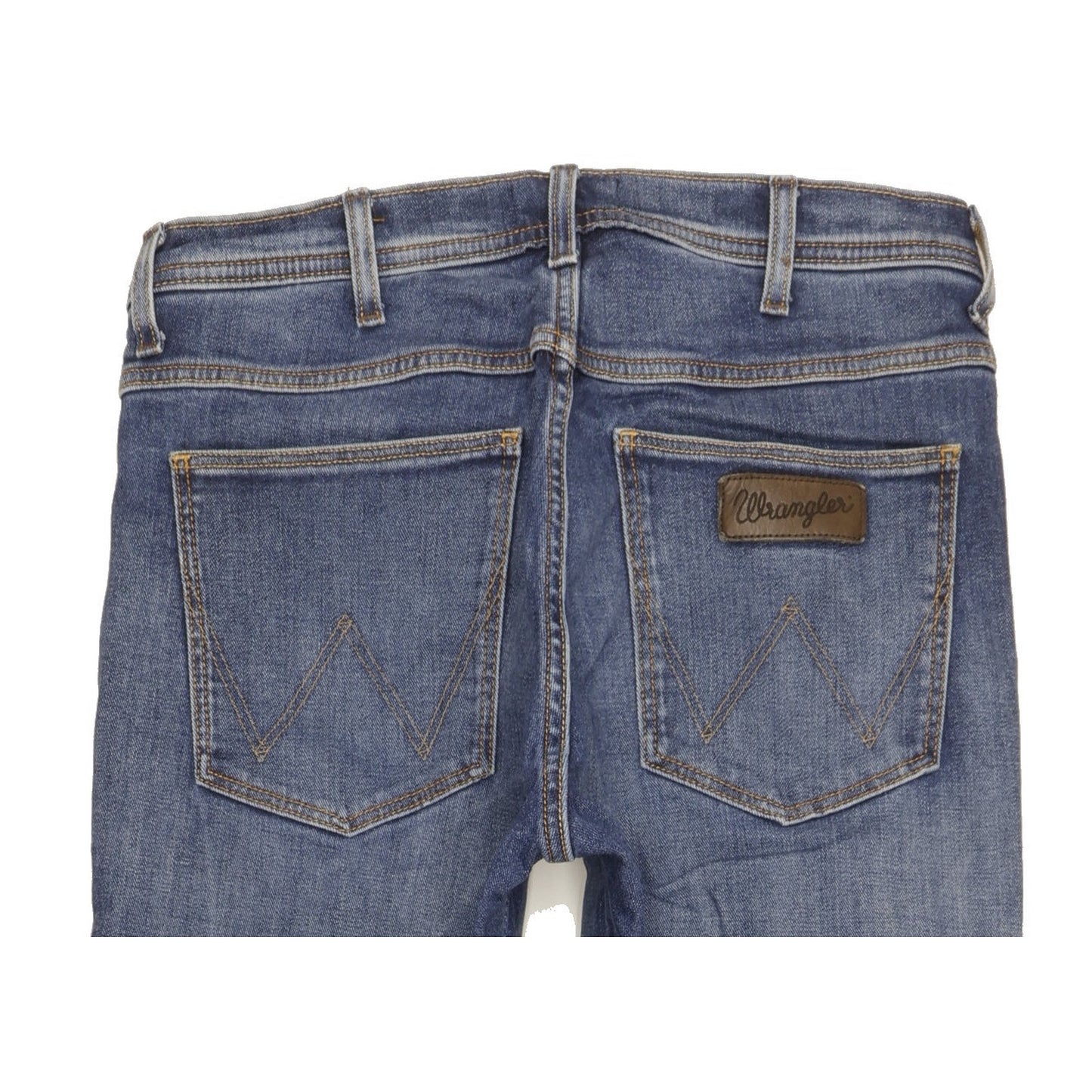 Wrangler Arizona Men Blue Straight Regular Stretch Jeans W32 L30