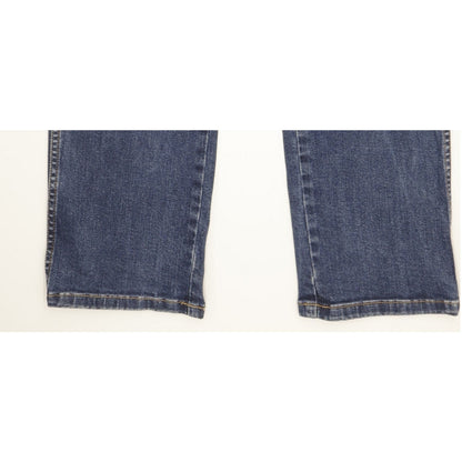 Wrangler Arizona Men Blue Straight Regular Stretch Jeans W32 L30