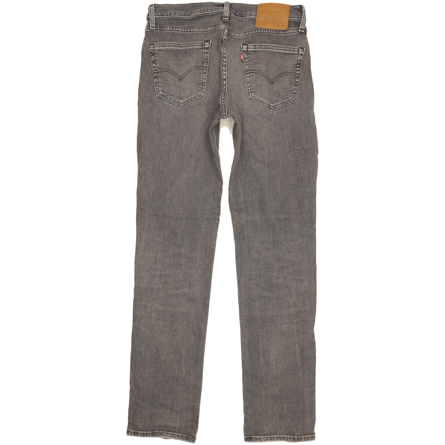 Levi's 511 Men Grey Straight Slim Jeans W32 L34