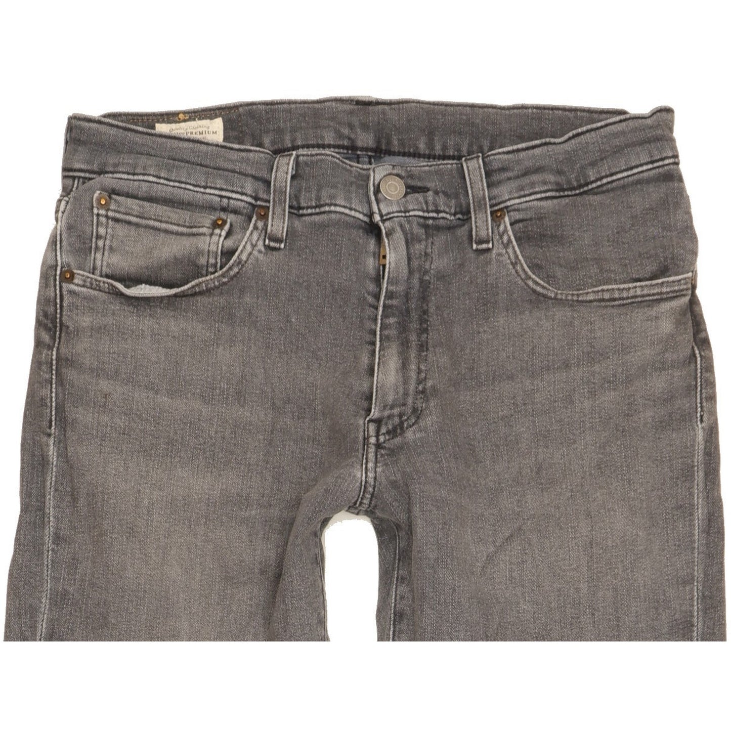 Levi's 511 Men Grey Straight Slim Jeans W32 L34