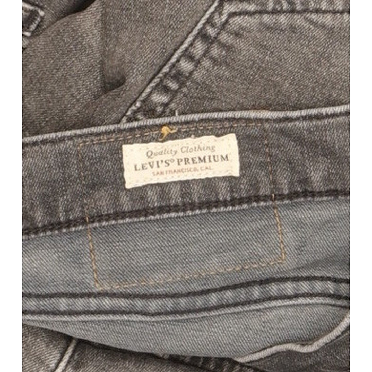 Levi's 511 Men Grey Straight Slim Jeans W32 L34