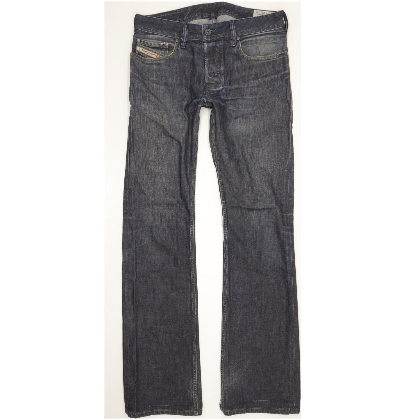 Diesel Zatiny Men Blue Bootcut Slim Jeans W29 L34