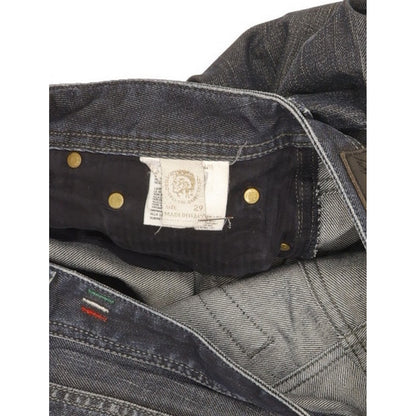 Diesel Zatiny Men Blue Bootcut Slim Jeans W29 L34