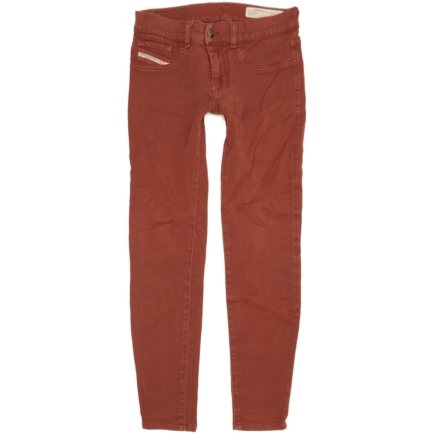 Diesel Livier Women Brown Skinny Slim Stretch Jeans W27 L27