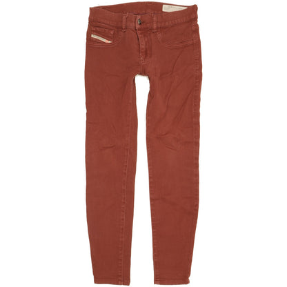 Diesel Livier Women Brown Skinny Slim Stretch Jeans W27 L27