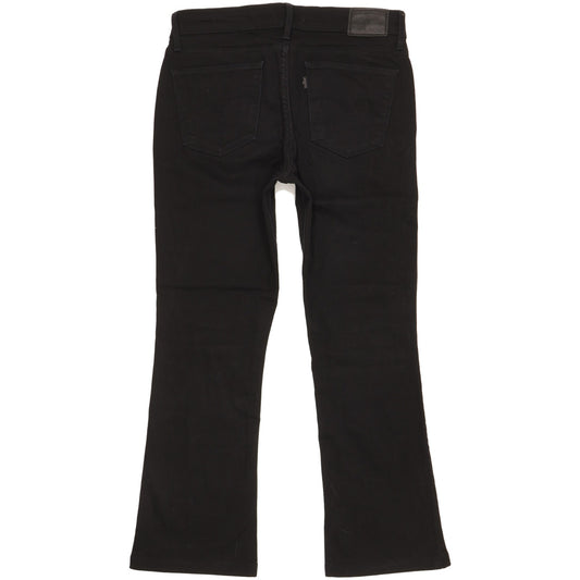 Levi's 715 Women Black Bootcut Slim Stretch Jeans W29 L26