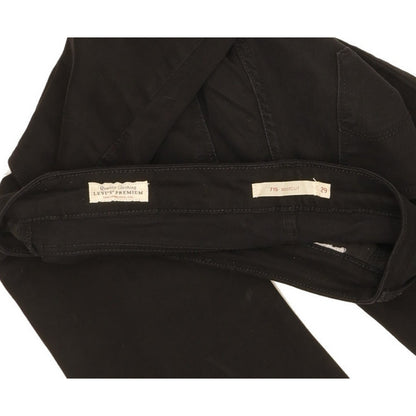 Levi's 715 Women Black Bootcut Slim Stretch Jeans W29 L26