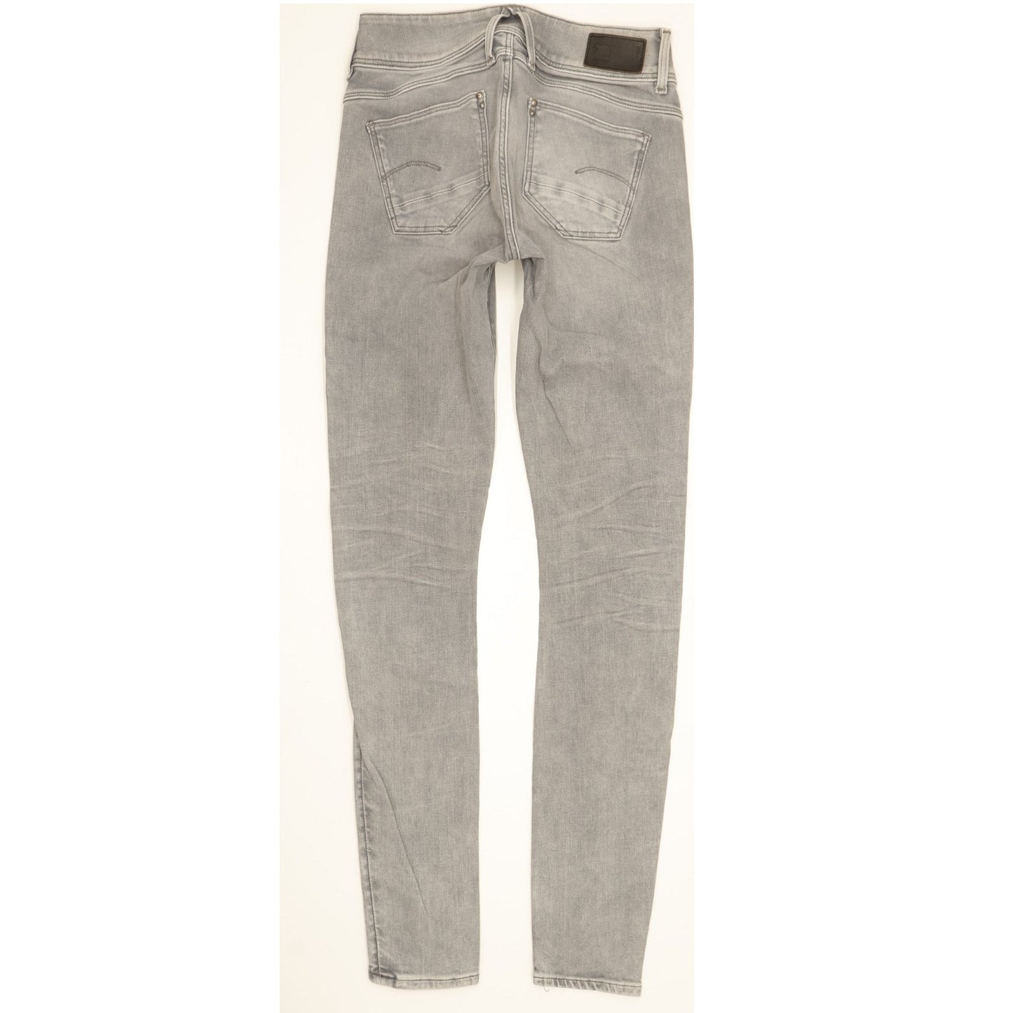 G-Star Lynn Women Grey Skinny Slim Stretch Jeans W25 L31