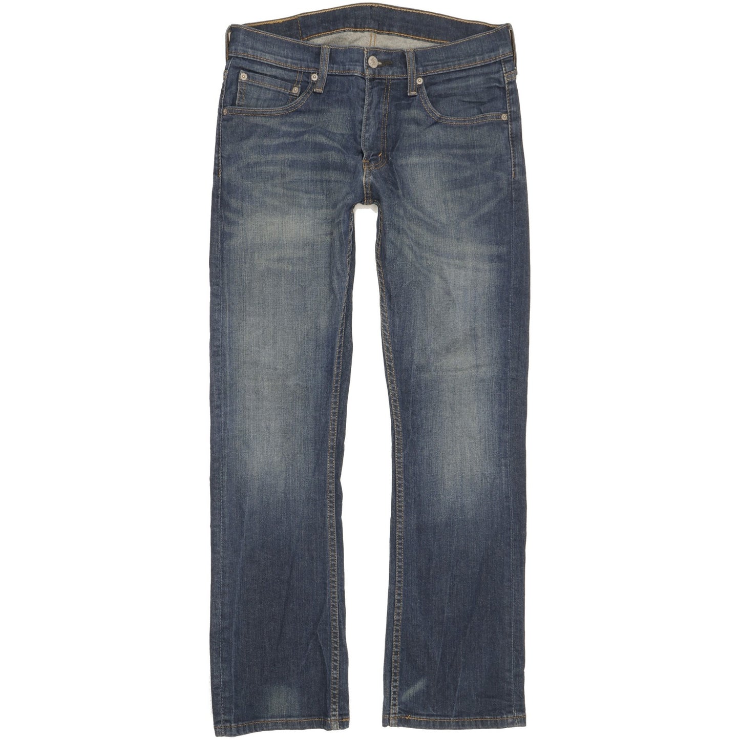 Levi's 527 Men Blue Bootcut Slim Stretch Jeans W31 L30