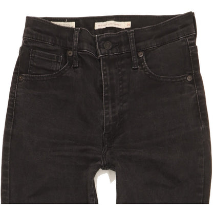 Levi's Mile Women Black Skinny Slim Stretch Jeans W26 L29