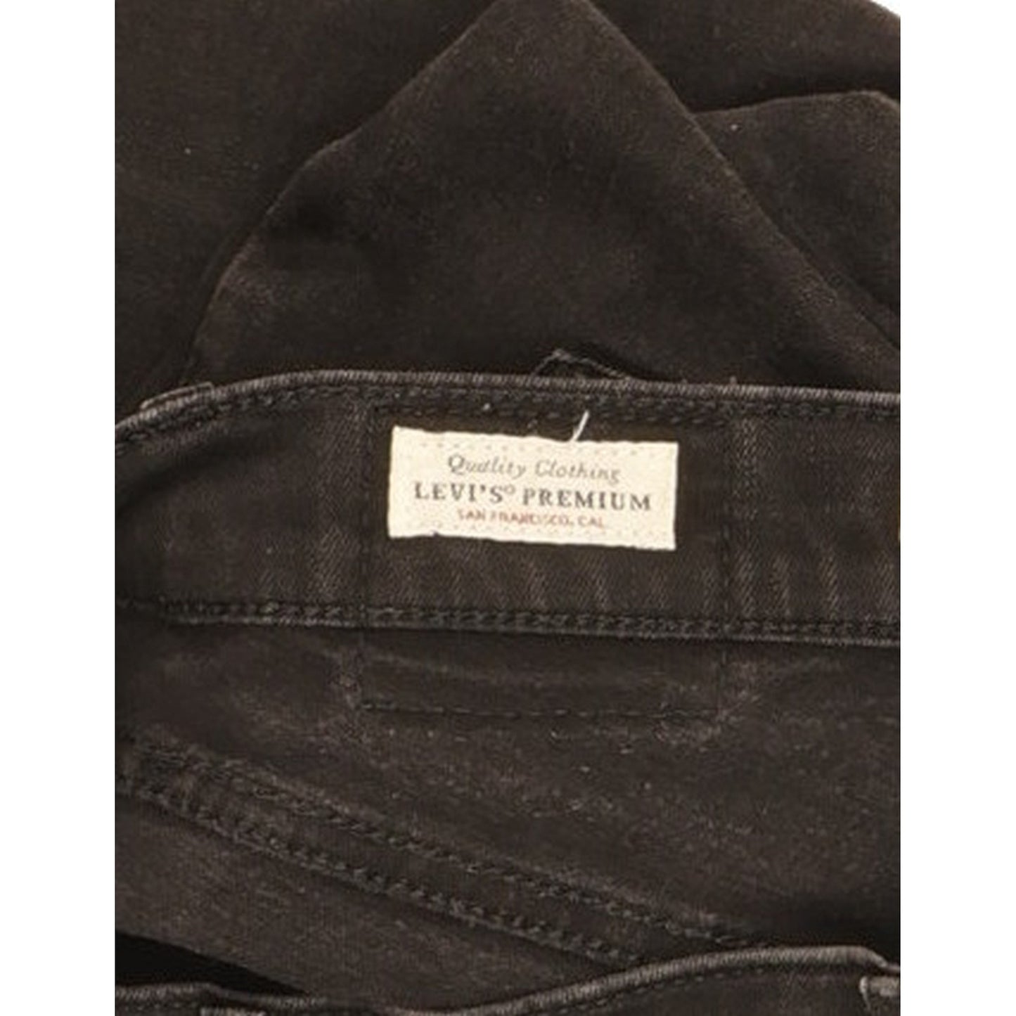 Levi's Mile Women Black Skinny Slim Stretch Jeans W26 L29