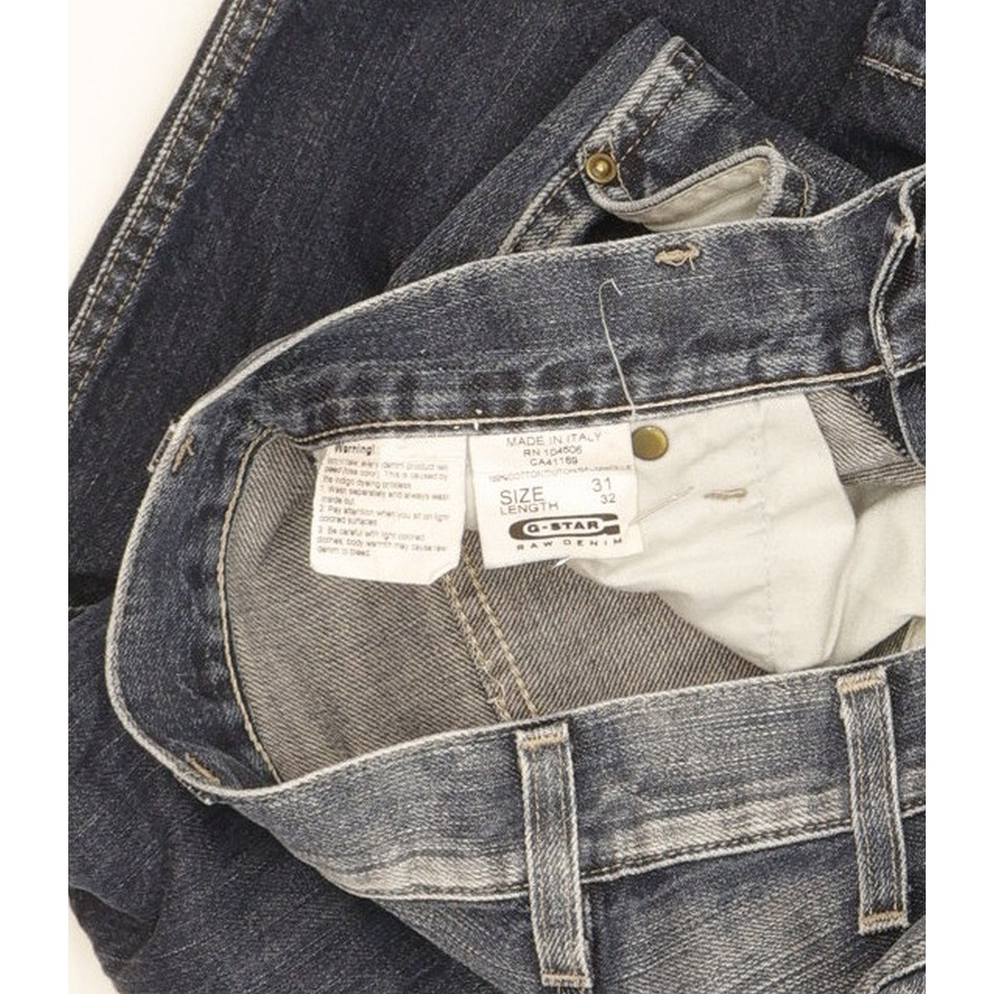 G-Star S.C. Elwood Men Blue Straight Regular Jeans W31 L31