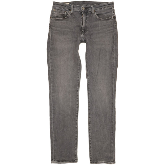 Levi's 511 Men Grey Straight Slim Jeans W32 L34