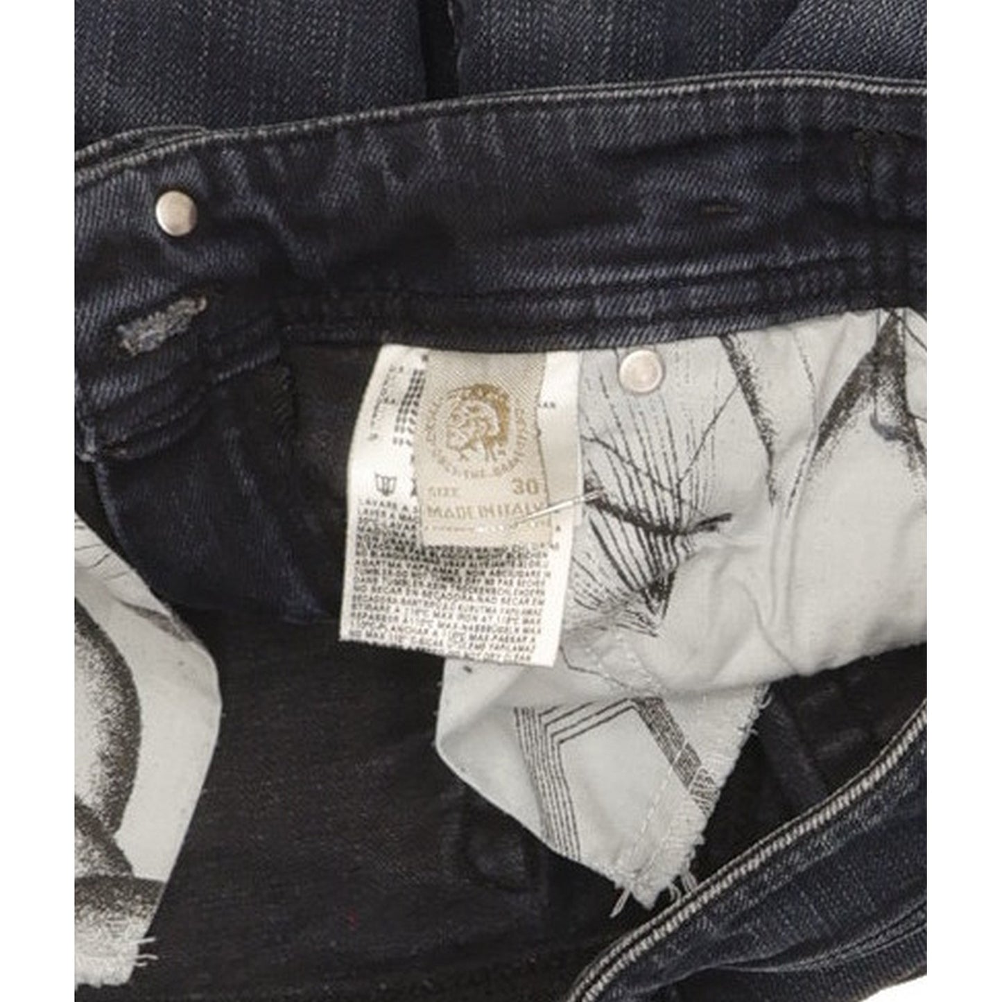 Diesel Men Blue Skinny Slim Stretch Jeans W30 L33