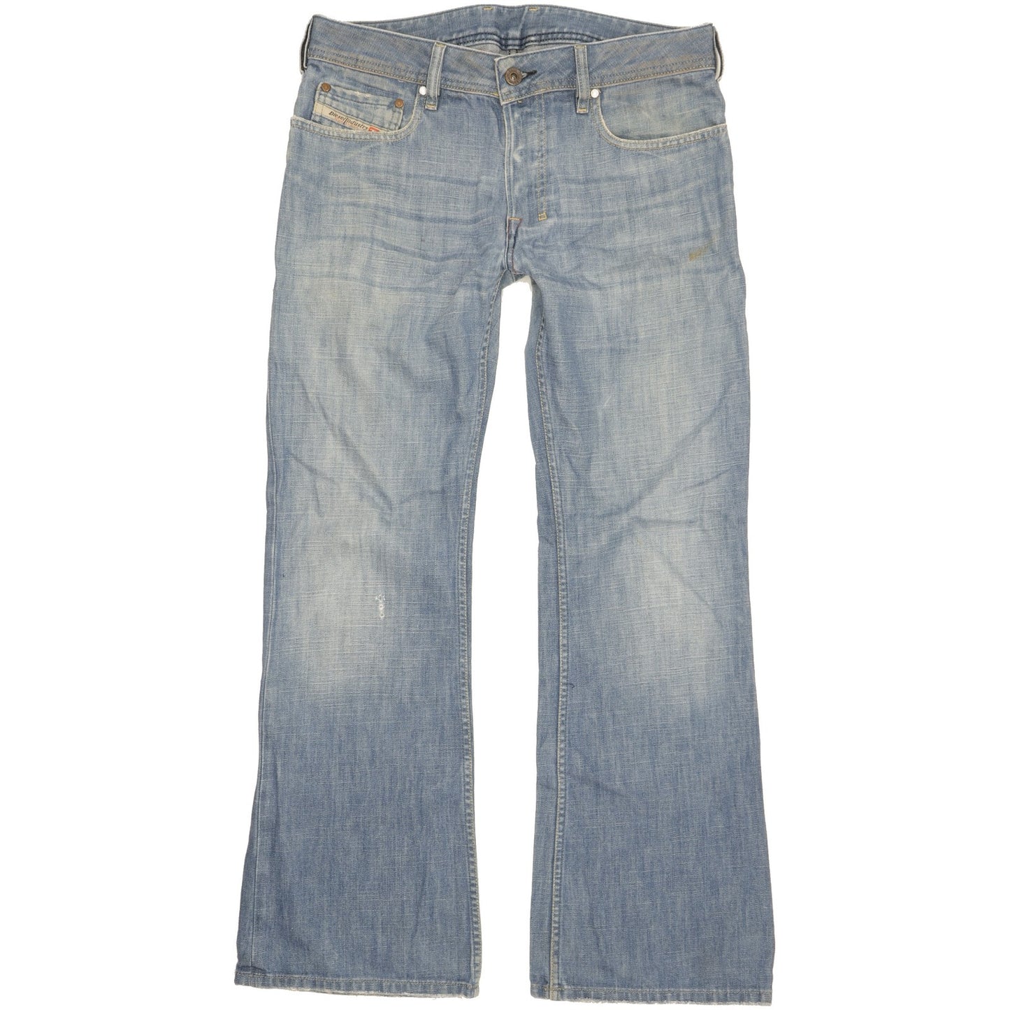 Diesel Zathan Men Blue Bootcut Regular Jeans W30 L30