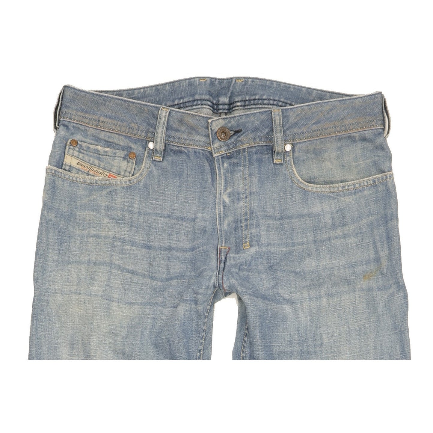 Diesel Zathan Men Blue Bootcut Regular Jeans W30 L30