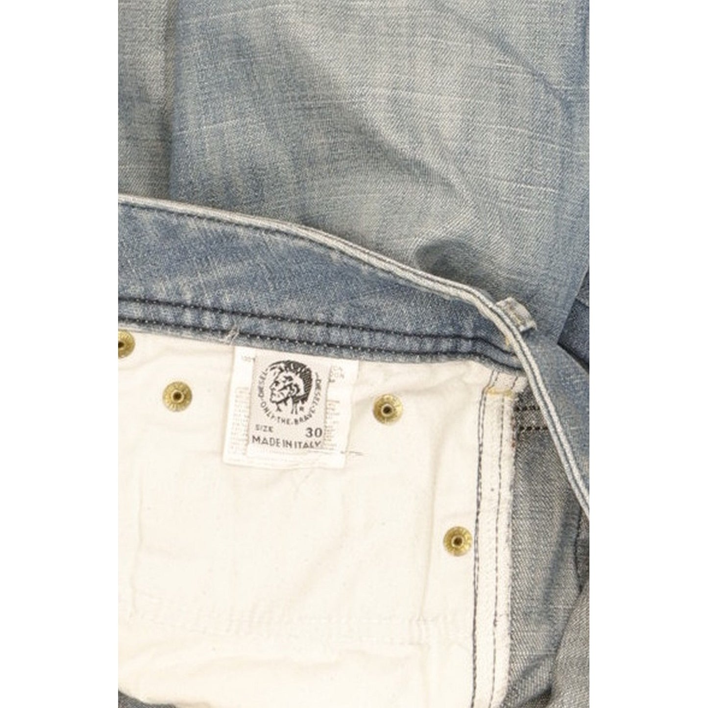 Diesel Zathan Men Blue Bootcut Regular Jeans W30 L30