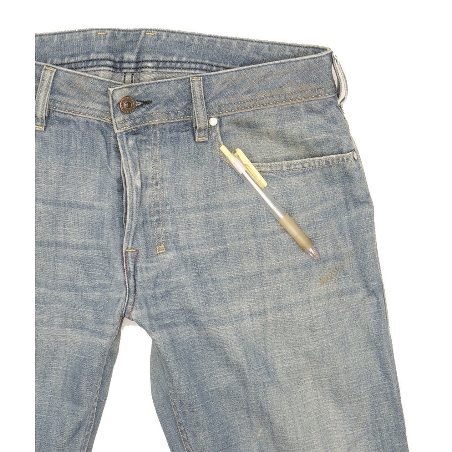 Diesel Zathan Men Blue Bootcut Regular Jeans W30 L30