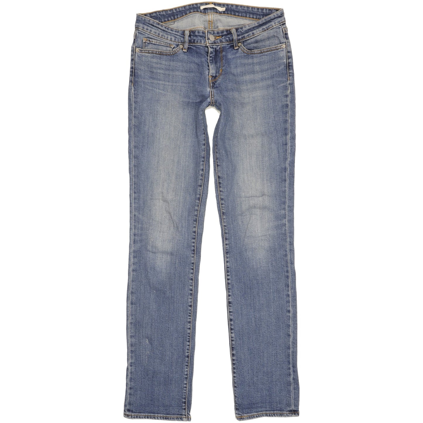 Levi's 714 Men Blue Straight Slim Stretch Jeans W29 L33