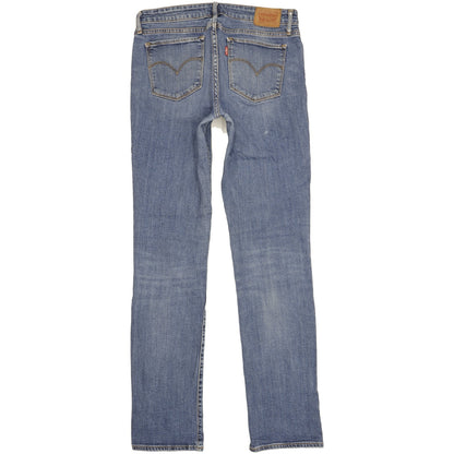 Levi's 714 Men Blue Straight Slim Stretch Jeans W29 L33