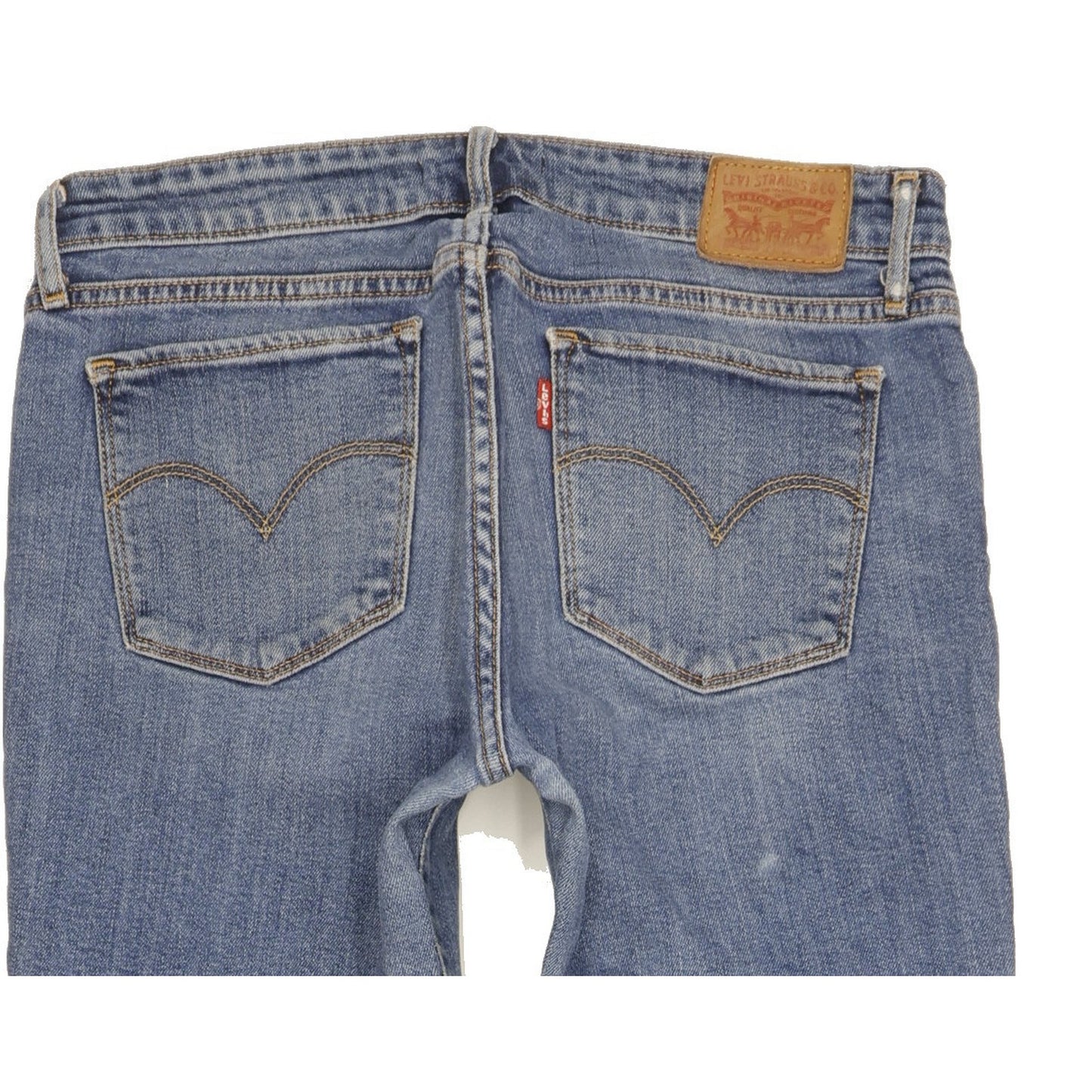 Levi's 714 Men Blue Straight Slim Stretch Jeans W29 L33