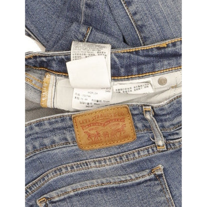 Levi's 714 Men Blue Straight Slim Stretch Jeans W29 L33
