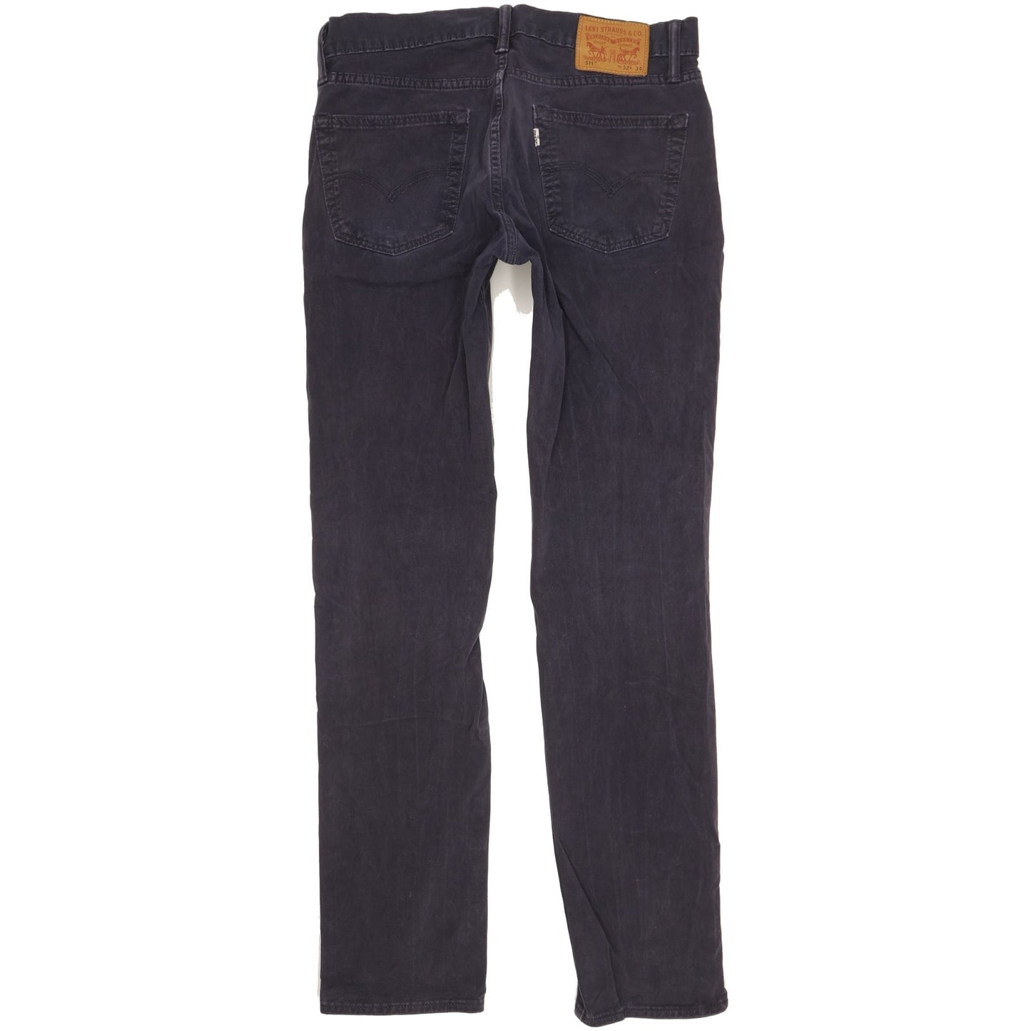 Levi's 511 Men Navy Straight Slim Jeans W32 L33