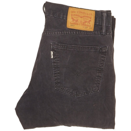 Levi's 511 Men Navy Straight Slim Jeans W32 L33