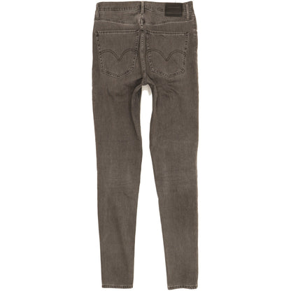 Levi's Mile Grey Skinny Slim Stretch Jeans High Waisted W29 L32
