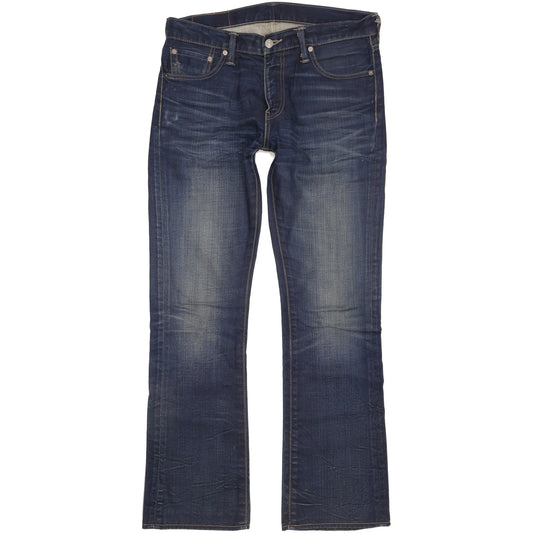 Levi's 527 Men Blue Bootcut Slim Jeans W33 L33
