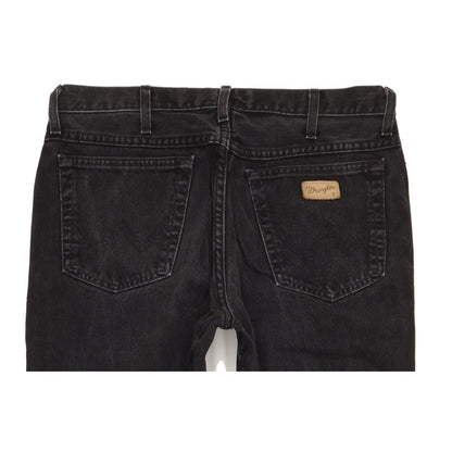 Wrangler Alaska Men Black Straight Regular Jeans W34 L31